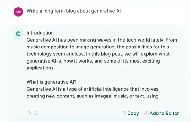 CopyAI review as best AI story generator 